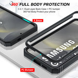 LeYi for Galaxy S24-Plus Case: Magnetic Stand, Slide Camera Cover & Full Body Military-Grade Dual Layer Protective