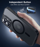 LeYi for iPhone 16 Plus Cases with Screen Protector X2:[ MagSafe Compatible] Magnetic Military Grade Protective Slim Phone Case for iPhone 16 Plus