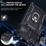 LeYi for iPhone 11 Phone Case: iPhone 11 Case with 2 Tempered Glass Screen Protector, Slide Camera Cover, Ring Stand Holder, Heavy Duty Shockproof para iPhone 11 Cover for Women Girl