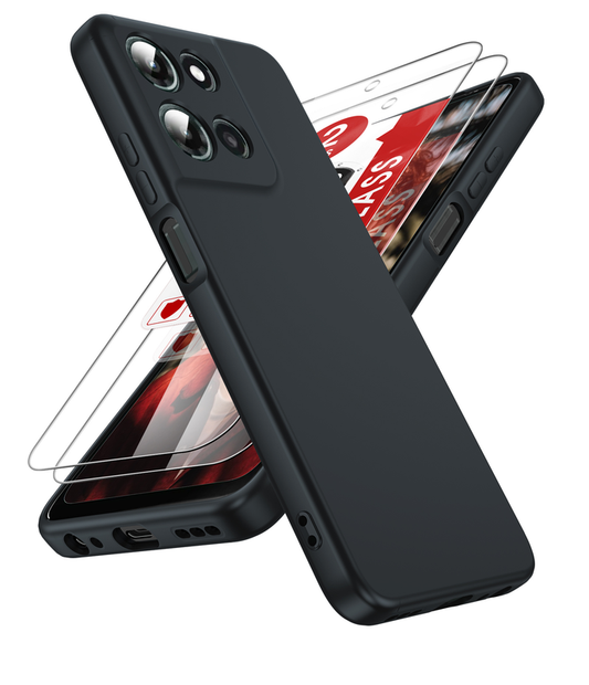 LeYi for Moto G 2025 Case, Motorola G 5G 2025 Case with Soft Liquid Silicone Shockproof, Slim & Anti-Scratch Phone Case for Moto G 5G 2025