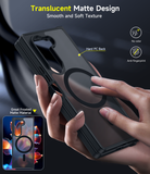 LeYi for Samsung-Galaxy-Z-Fold-7-Case: Galaxy Z Fold 7 Case [Compatible with MagSafe] with Fast Magnetic Integrated Structure Funda para Z Fold 7