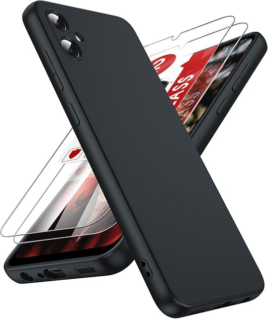 LeYi for Samsung Galaxy A05 4G Case, Galaxy A05 4G with Soft Liquid Silicone Shockproof, Slim & Anti-Scratch Phone Case for Samsung A05 4G