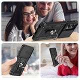 LeYi for Motorola-Moto G Stylus 5G 2024 Case: with Slide Camera Cover and Screen Protector, [Military-Grade] Cellphone Case Cover with Magnetic Ring Kickstand for Moto G Stylus 5G 2024