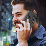 LeYi for iPhone 13 Phone Case: with Slide Camera Cover and Screen Protector, [Military-Grade] Cellphone Case Cover with Magnetic Ring Kickstand for iPhone 13