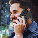LeYi for Motorola-Moto G Stylus 5G 2024 Case: with Slide Camera Cover and Screen Protector, [Military-Grade] Cellphone Case Cover with Magnetic Ring Kickstand for Moto G Stylus 5G 2024