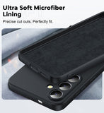 LeYi for Samsung Galaxy S25-FE Case: Samsung Galaxy S25 FE Case with Soft Liquid Silicone Shockproof, Slim & Anti-Scratch Phone Case for Samsung Galaxy S25 FE