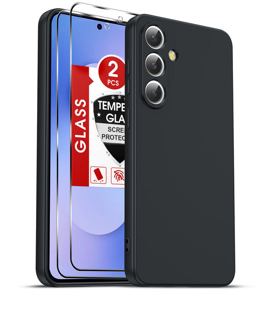 LeYi for Samsung Galaxy S25-FE Case: Samsung Galaxy S25 FE Case with Soft Liquid Silicone Shockproof, Slim & Anti-Scratch Phone Case for Samsung Galaxy S25 FE