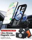 LeYi for Moto Edge 2026 Case: Compatible with Mag-Safe, Military-Grade Matte Translucent Soft-Touch Skin Funda para moto edge 2026