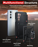 LeYi for Motorola Edge-Plus-2022-Case: Moto-Edge-Plus-2022-Case with Slide Camera Cover and Screen Protector, Heavy Duty Armor Cell Mobile Phone Cover