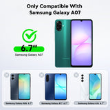 LeYi for Samsung Galaxy A07 Case, Galaxy A07 with Soft Liquid Silicone Shockproof, Slim & Anti-Scratch Phone Case for Samsung A07