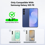 LeYi for Samsung Galaxy S25-FE Case: Samsung Galaxy S25 FE Case with Soft Liquid Silicone Shockproof, Slim & Anti-Scratch Phone Case for Samsung Galaxy S25 FE