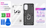 LeYi for Motorola Moto G 5G 2022 Case, Motorola G 2022 Phone Case with Glass Screen Protector Replacement, Military-Grade Shockproof Magnetic Ring Stand Cell Android Case Cover