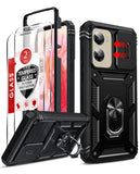 LeYi for Moto G Stylus 5G 2024 Phone Case: Moto G Stylus 5G 2024 Case with Screen Protector X 2, Slide Camera Cover with Magnetic Stand, Heavy Duty Shockproof para Moto G Stylus 5G 2024 Case for Women Girl