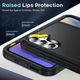 LeYi for Samsung-Galaxy-A54-5G Case with Screen Protector X2, Samsung Galaxy A54 5G Case 3 in 1 Rugged Shockproof Android Cover Funda A54 5G