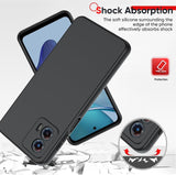 LeYi for Moto G 5G 2023 Cases, Motorola G 5G 2023 Cover with Tempered Glass Screen Protectors, Soft Silicone Ultra Slim Shockproof Cover with Anti-Scratch Microfiber Lining Moto G 5G 2023 Phone Case