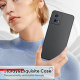 LeYi for Moto G 5G 2023 Cases, Motorola G 5G 2023 Cover with Tempered Glass Screen Protectors, Soft Silicone Ultra Slim Shockproof Cover with Anti-Scratch Microfiber Lining Moto G 5G 2023 Phone Case