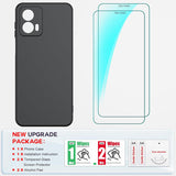 LeYi for Moto G 5G 2023 Cases, Motorola G 5G 2023 Cover with Tempered Glass Screen Protectors, Soft Silicone Ultra Slim Shockproof Cover with Anti-Scratch Microfiber Lining Moto G 5G 2023 Phone Case