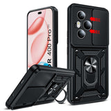 LeYi for Honor 400 Pro 5G Case:Honour 400 Pro Case with Tempered Glass Screen Protector, [Military-Grade] Shockproof Kickstand Funda para