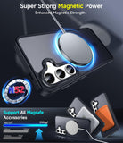LeYi for Samsung Galaxy S24 5G/S25 5G Phone Case Compatible with MagSafe Slim Thin Magnetic Military Grade Shockproof Protective Cover