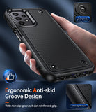 LeYi for Sansung Galaxy A13 5G Phone Case, Phone Case Glalxy A13 5G with Screen Protector for Women, Dual Layer Protective Hard PC Back & Soft Bumper Resilient Shock Absorb Cover