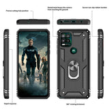 LeYi for Motorola Moto G Stylus 5G 2021 Case, Motorola G Stylus 5G 2021 Phone Case with Glass Screen Protector Replacement, Military-Grade Shockproof Magnetic Ring Stand Cell Android Case Cover