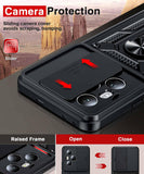 LeYi for Honor 400 Pro 5G Case:Honour 400 Pro Case with Tempered Glass Screen Protector, [Military-Grade] Shockproof Kickstand Funda para