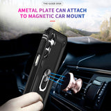 LeYi for Samsung Galaxy A16 Phone Case, Samsung A16 Phone Case with Glass Screen Protector Replacement, Military-Grade Shockproof Magnetic Ring Stand Cell Android Case Cover