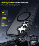 LeYi for Samsung Galaxy S24 5G/S25 5G Phone Case Compatible with MagSafe Slim Thin Magnetic Military Grade Shockproof Protective Cover