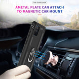 LeYi for Samsung Galaxy S10 Lite/A91/M80S Case with Glass Screen Protector Replacement, Military-Grade Shockproof Magnetic Ring Stand Cell Android Case Cover