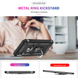 LeYi for iPhone X Case/iPhone XS Phone Case with Glass Screen Protector Replacement, Military-Grade Shockproof Magnetic Ring Stand Cell Android Case Cover
