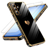 LeYi for Samsung Galaxy A17 5G Case: with Tempered Glass Screen Protector [2 Pcs]+ Full Camera Lens Protection