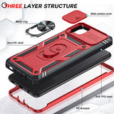 LeYi for Samsung Galaxy A12 Phone Case: Samsung Galaxy A12 Case with 2 Tempered Glass Screen Pro Maxtector, Slide Camera Cover, Ring Stand Holder, Heavy Duty Shockproof para Samsung Galaxy A 12 Cover for Women Girl