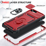LeYi for iPhone 6/7/8 Plus-5G Phone Case: 6/7/8 Plus 5G Case with Screen Protector X 2, Slide Camera Cover with Magnetic Stand, Heavy Duty Shockproof para 6/7/8 Plus Case for Women Girl