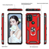 LeYi for Motorola Moto G Stylus 5G 2021 Case, Motorola G Stylus 5G 2021 Phone Case with Glass Screen Protector Replacement, Military-Grade Shockproof Magnetic Ring Stand Cell Android Case Cover