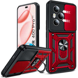 LeYi for Honor 400 Pro 5G Case:Honour 400 Pro Case with Tempered Glass Screen Protector, [Military-Grade] Shockproof Kickstand Funda para
