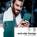 LeYi for Samsung-Galaxy-A06 Case with Screen Protector X1, Samsung Galaxy A06 Case 3 in 1 Rugged Shockproof Android Cover Funda A06