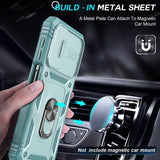 LeYi for Samsung Galaxy A25 5G Phone Case: Samsung Galaxy A25 Case with 2 Tempered Glass Screen Pro Maxtector, Slide Camera Cover, Ring Stand Holder, Heavy Duty Shockproof para Samsung Galaxy A25 Cover for Women Girl