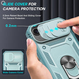 LeYi for iPhone 15 Plus 5G Phone Case:iPhone 15 Plus 5G Case with Screen Protector X 2, Slide Camera Cover with Magnetic Stand, Heavy Duty Shockproof para i Phone 15 Plus Case for Women Girl