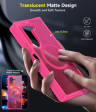 LeYi for Samsung-Galaxy-Z-Fold-6-Case: Galaxy Z Fold 6 Case [Compatible with MagSafe] with Fast Magnetic Integrated Structure Funda para Z Fold 6