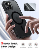 LeYi for iPhone-12 Pro Max Cases Green with Screen Protector X2 + Camera Cover X2:[ MagSafe Compatible] Magnetic Military Grade Protective Slim Phone Case for iPhone 12 Pro Max Black