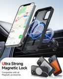 LeYi for iPhone-12 Pro Max Cases Green with Screen Protector X2 + Camera Cover X2:[ MagSafe Compatible] Magnetic Military Grade Protective Slim Phone Case for iPhone 12 Pro Max Black