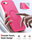 LeYi for iPhone SE Case iPhone 8 Phone Cases with Screen Protector X2 Camera CoverX2 iPhone 7 Case SE3 3rd Generation 2022 SE2 2nd Gen 2020 for Magsafe Magnetic Girls Kids iPhone8 iPhone7