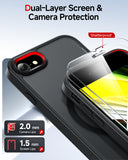 LeYi for iPhone SE Case iPhone 8 Phone Cases with Screen Protector X2 Camera CoverX2 iPhone 7 Case SE3 3rd Generation 2022 SE2 2nd Gen 2020 for Magsafe Magnetic Girls Kids iPhone8 iPhone7