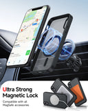 LeYi for iPhone XR Phone Case with Screen Protector X2 Camera Cover X2 MagSafe Compatible Magnetic Protective i iphoneXR Case Slim Rugged Heavy Duty Girls Women Funda para 10XR