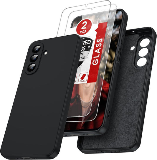 LeYi for Samsung Galaxy A26 5G Phone Case Soft Silicone Slim Cover Flexible Slim Shockproof Protective for Samsung Galaxy A 26 5G