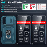 LeYi for iPhone 16 Pro Max Phone Case: iPhone 16 Pro Max Case with 2 Tempered Glass Screen Pro Maxtector, Slide Camera Cover, Ring Stand Holder, Heavy Duty Shockproof para iPhone 16 Pro Max Cover for Women Girl