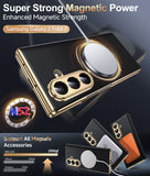 LeYi for Z-Fold-7-Case: Galaxy Z Fold 7 Case [Compatible with MagSafe] with Built-in Screen Protector