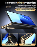 LeYi for Samsung Galaxy Z Fold 7 Case with High Classy Luxury Leather