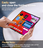 LeYi for Samsung Galaxy Z Fold 7 Case with High Classy Luxury Leather