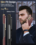 LeYi for Samsung Galaxy Z Fold 7 Case with High Classy Luxury Leather